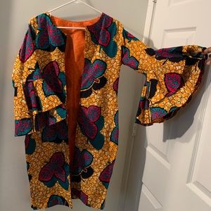 African print jacket